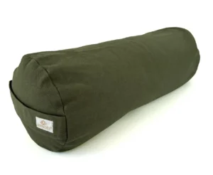 ZENZES® Pro Eco Bolster 60x20cm olijfgroen