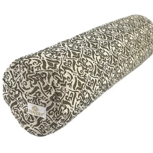 ZENZES® Pro Eco gold print mini bolster 50x15cm naturel