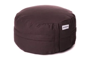 ZENZES® Pro Eco meditatiekussen rond 30x14cm (antraciet)