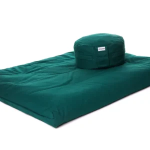 ZENZES® Pro Eco meditatiekussen zabuton en meditatiekussen groen