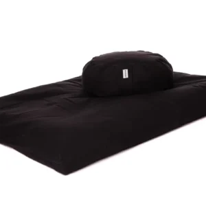 ZENZES® Pro Eco meditatiekussen zabuton en zafu zwart