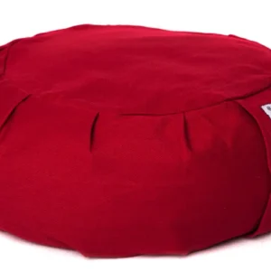 ZENZES® Pro Eco meditatiekussen Zafu 40x9cm (bordeaux)