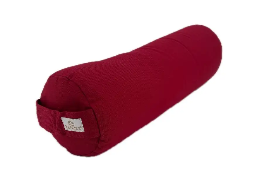 ZENZES® Pro Eco mini bolster 50x15cm bordeaux