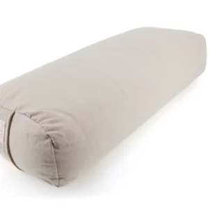 ZENZES® rechthoekige bolster 60x25x15cm ecru