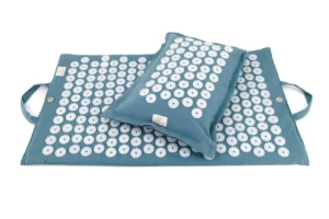 ZENZES® Shakti spijkermat + kussen Ohm blauw-groen set