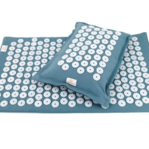 ZENZES® Shakti spijkermat + kussen Ohm blauw-groen set