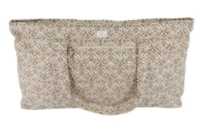 ZENZES® yogatas XL gold printed naturel 69x22x39cm