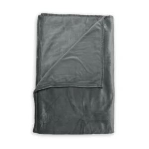 Zo! Home Fleece plaid Cara 140x200 dark grey