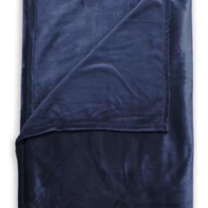 Zo! Home Fleece plaid Cara 140x200 indigo blue