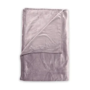 Zo! Home Fleece plaid Cara 140x200 pale pink