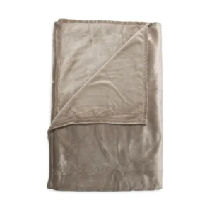 Zo! Home Fleece plaid Cara 140x200 shady sand