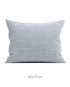 Zo! Home kussensloop Lino 60x70cm (denim drift)
