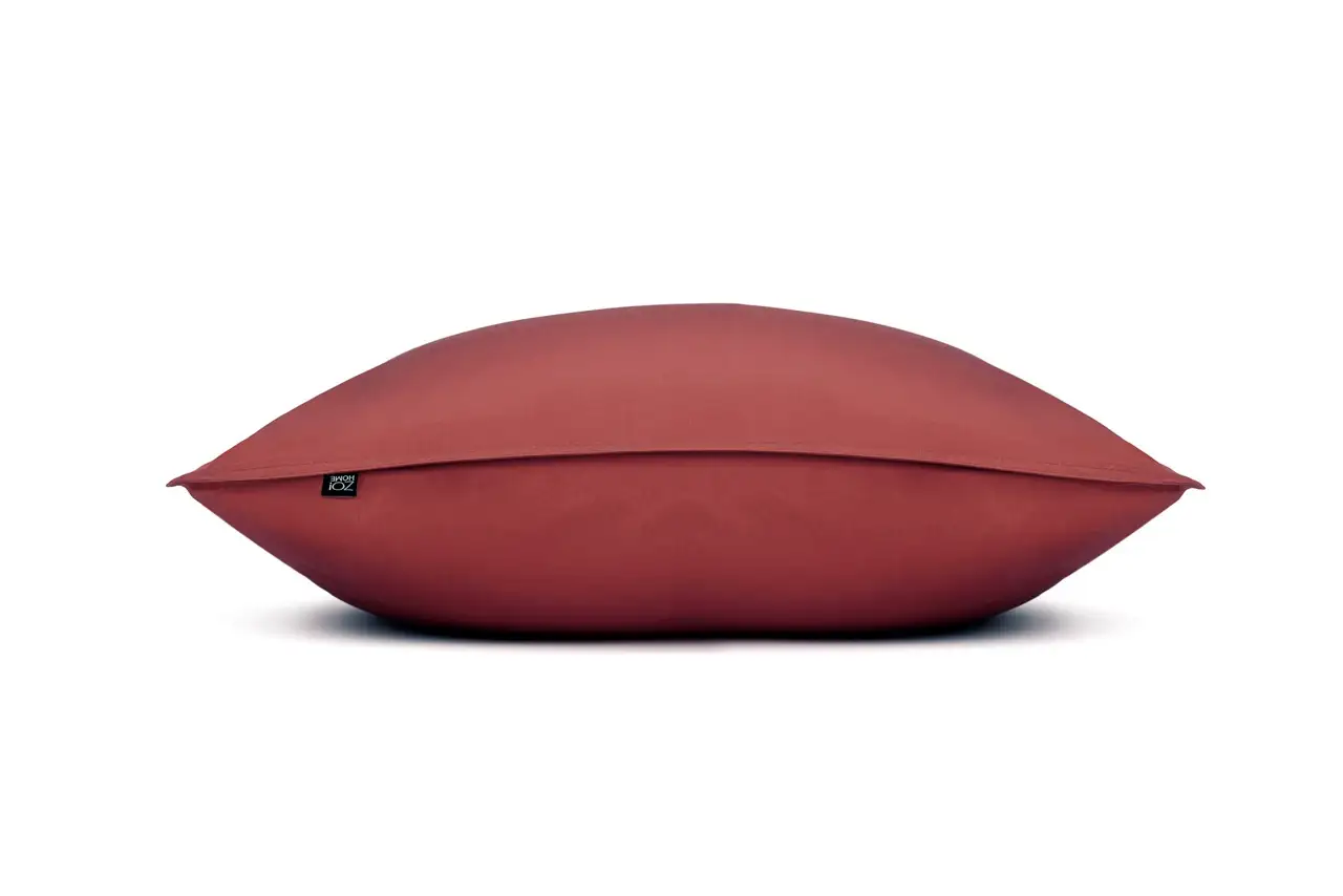 Zo! Home kussenslopen Satinado 2-pack satijn spicy red