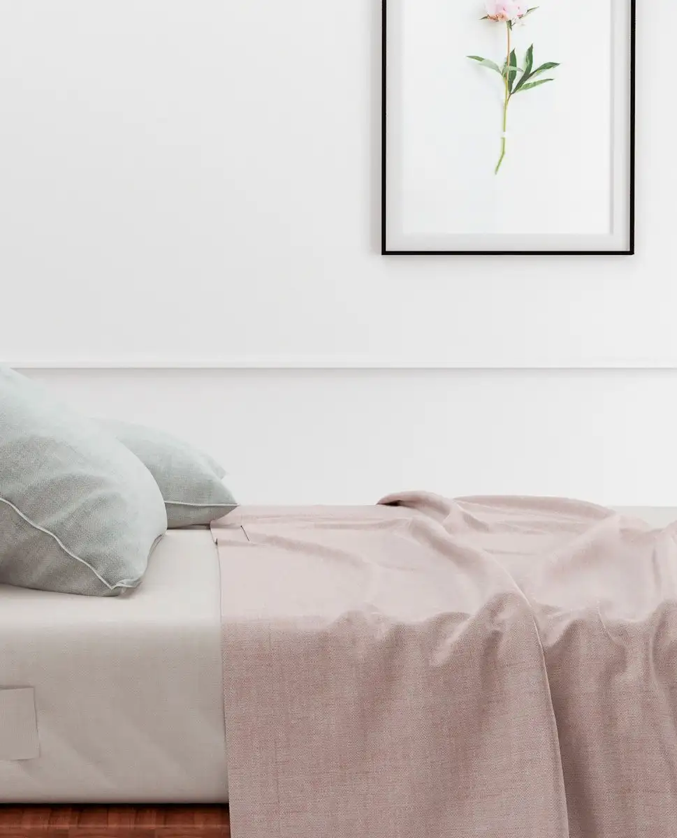Zo! Home laken Lino 270x290cm (Shell Nude)