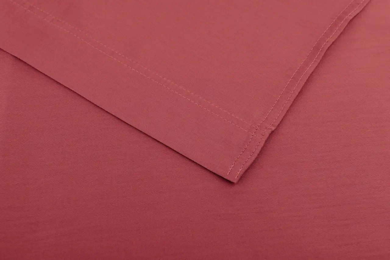 Zo! Home laken Satinado 160x290cm satijn spicy red