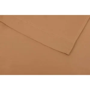 Zo! Home laken Satinado 270x290cm (satijn, cognac brown)