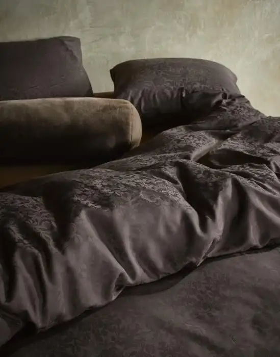 Essenza dekbedovertrek Felipa (bamboe, darkest brown) - Afbeelding 2
