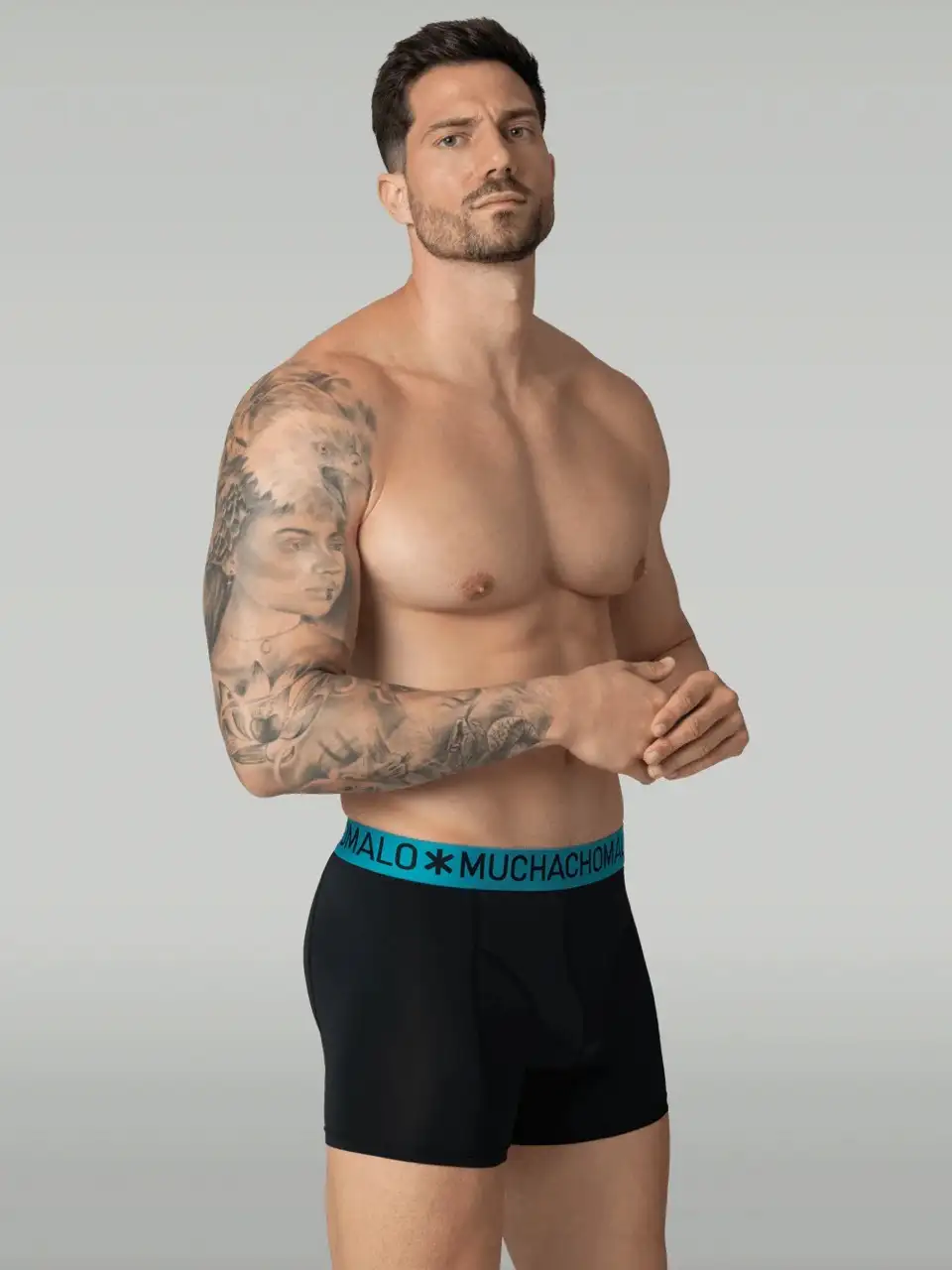 MuchachoMalo boxershort 3-pack microfiber black 71 - 8 (XXL) - Afbeelding 3