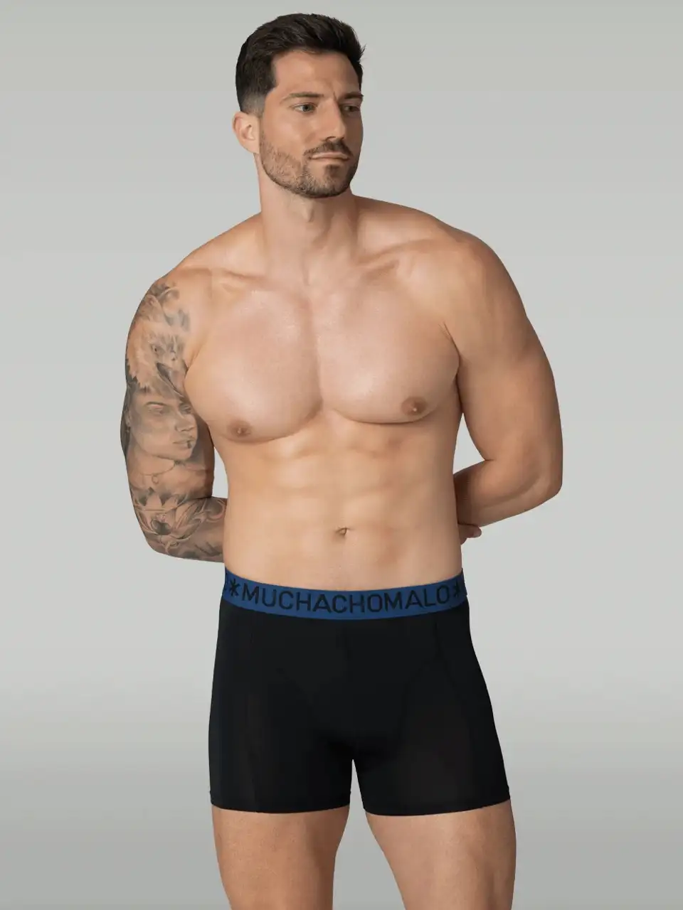 MuchachoMalo boxershort 3-pack microfiber black 71 - 8 (XXL) - Afbeelding 2