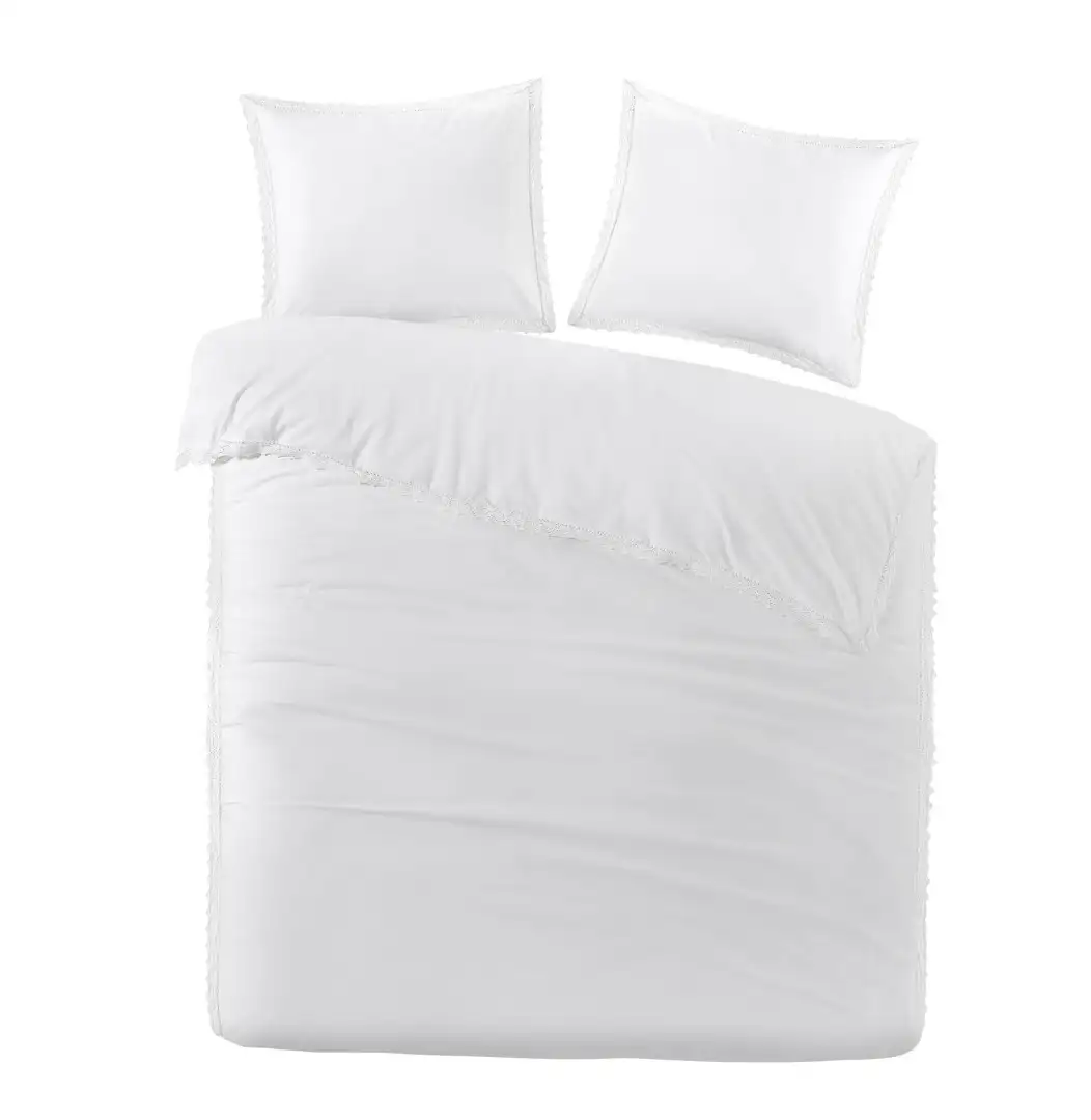 Papillon dekbedovertrek Karel wit - Wit - Afbeelding 4
