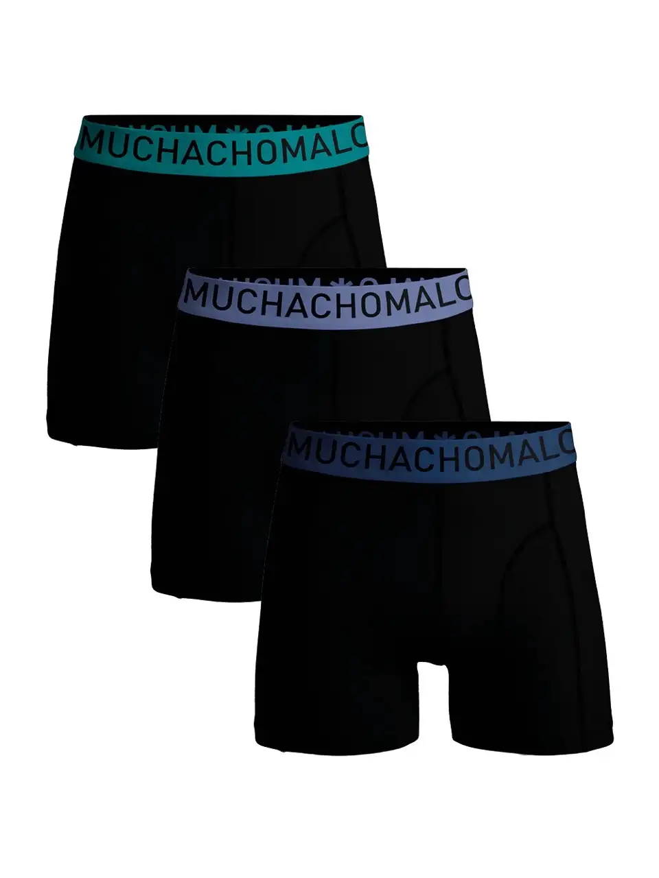 MuchachoMalo boxershort 3-pack microfiber black 71 - 8 (XXL)