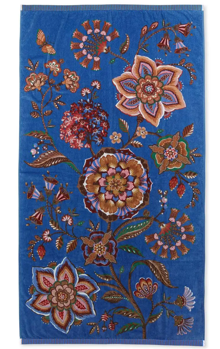 PiP studio strandlaken Viva la Vida blue 100x180cm