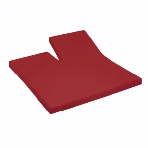 Cinderella single-split topper hoeslaken jersey (red) 140x200/210