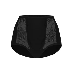 Ten Cate Basics women high waist lace (black) - Zwart