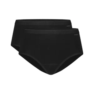 Ten Cate Basics women midi (2pack - black) - Zwart