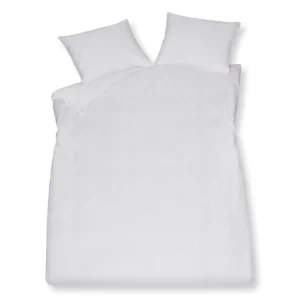 Vandyck dekbedovertrek Purity Florence (satijn, white) - Wit
