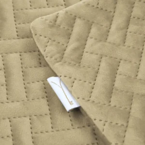 Yellow bedsprei Audrey (Sand) - 180x260