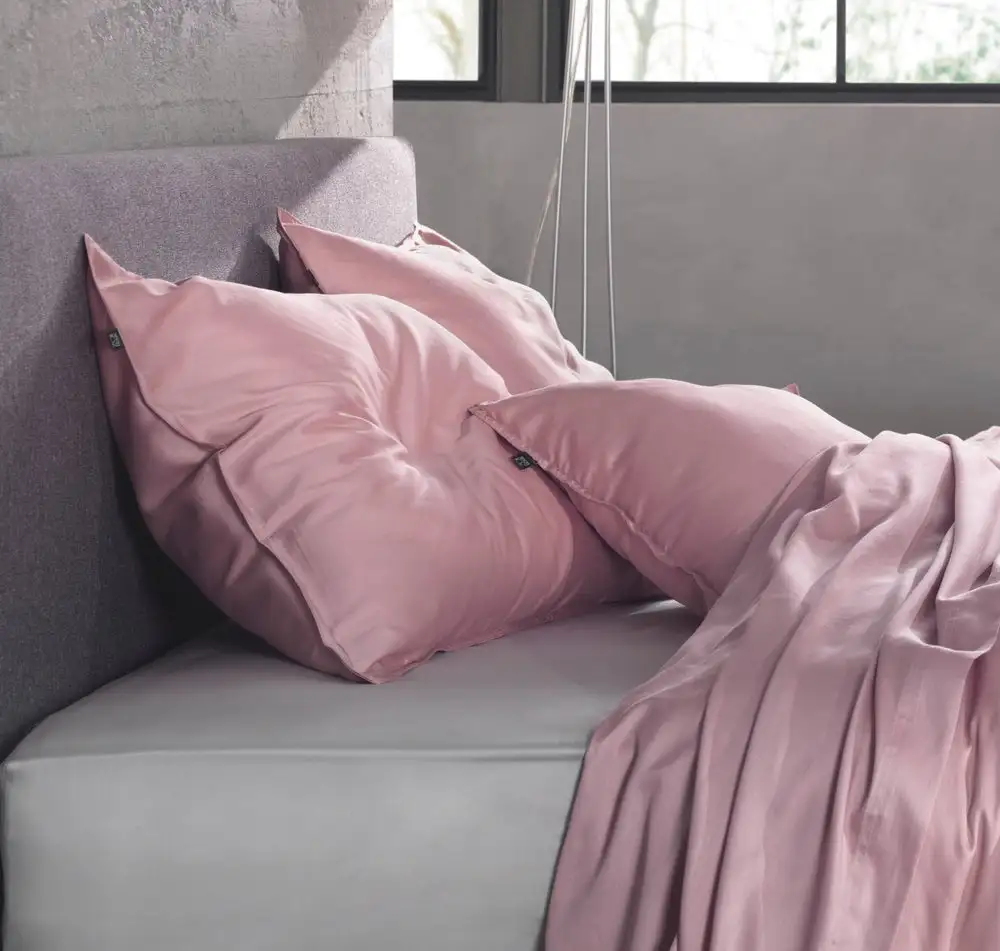 Zo! Home kussenslopen Satinado 2-pack (satijn, shady pink) - Afbeelding 2