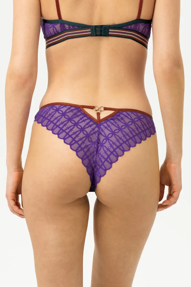 Mey dames Brasil-slip Poetry Temptation mystic jade 1120051 - L - Afbeelding 3