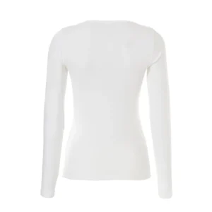 Ten Cate Thermo Women shirt long sleeve kant snow white - S