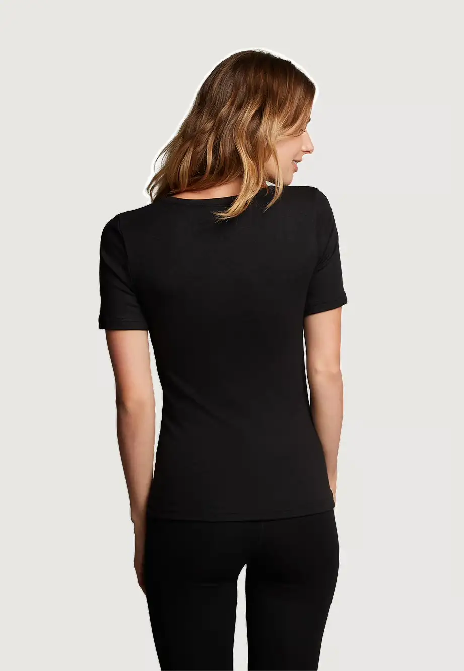 Ten Cate Thermo Viloft Women t-shirt zwart - XL - Afbeelding 4