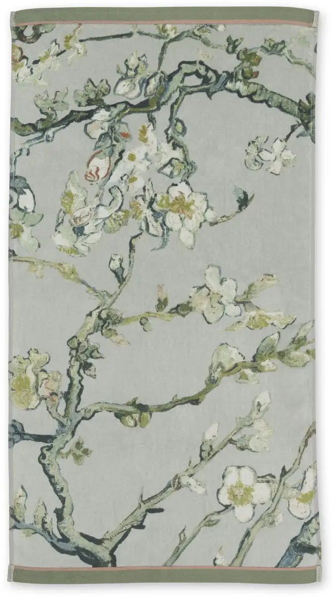 Beddinghouse x Van Gogh badserie Blossom green - Handdoek 55x100cm - Afbeelding 3