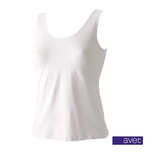 Avet dameshemd 7591 wit (microvezel)