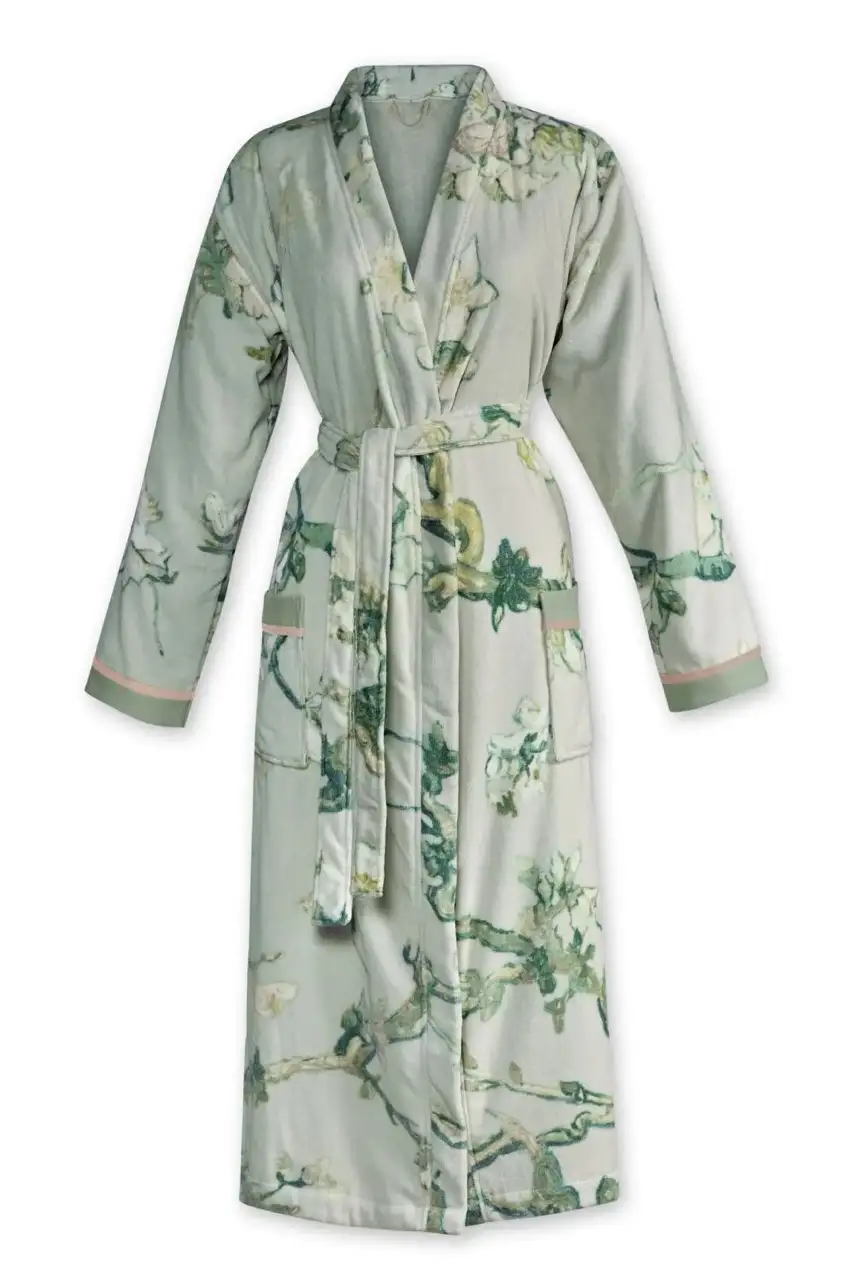 Beddinghouse x Van Gogh badjas Blossom green - M