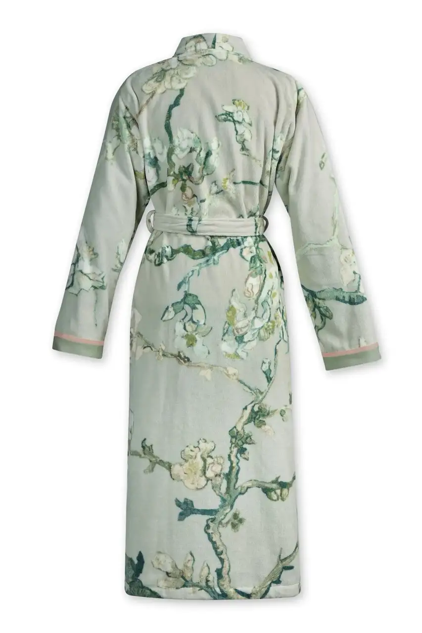 Beddinghouse x Van Gogh badjas Blossom green - XL - Afbeelding 2