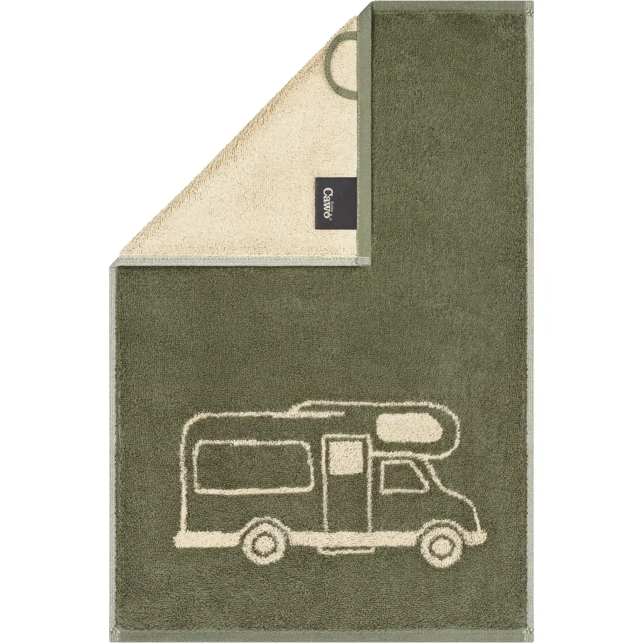 Cawö gastendoek Postcard Edition Camper 15 30x50cm