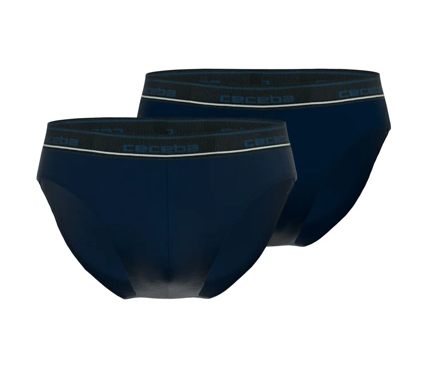 Ceceba sportbrief bamboo 2-pack blauw 20968