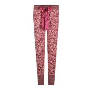 Charlie Choe broek Bloem paars