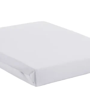 Cinderella katoenen hoeslaken tot 25cm wit 160x210 - 160x210