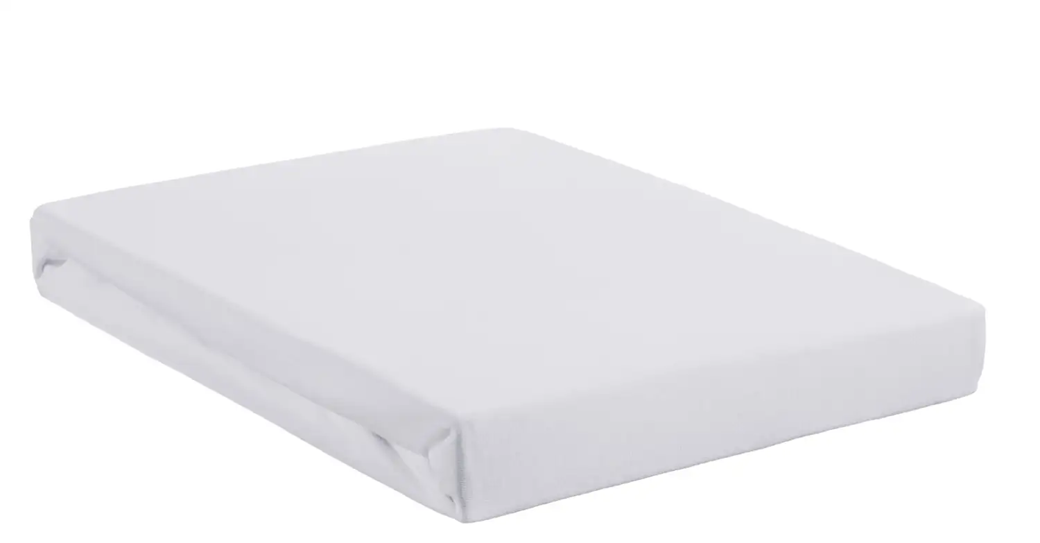 Cinderella katoenen hoeslaken tot 25cm wit 160x210 - 160x210