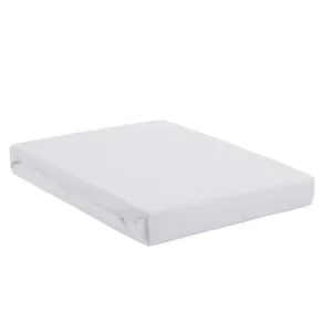 Cinderella katoenen hoeslaken tot 25cm wit 180x210