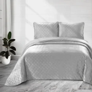 Dreamhouse bedsprei Velvet Classico 180x250cm grijs