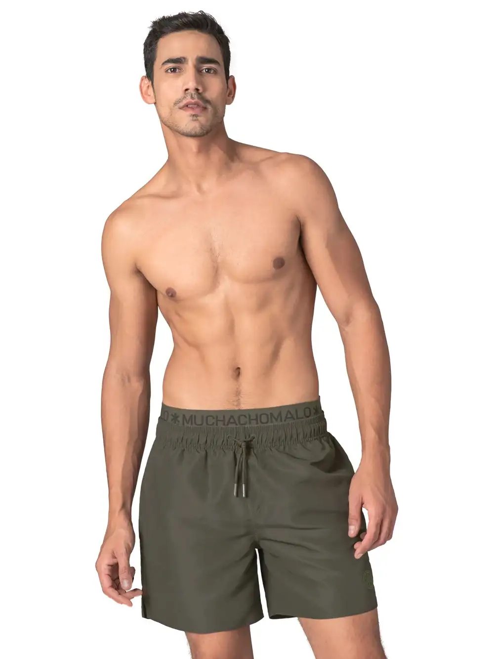 MuchachoMalo zwemshort army green - 9 (3XL) - Afbeelding 6