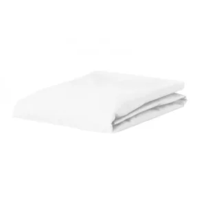 Geweven katoenen laken 75x100 (wit, wiegje) - Wit