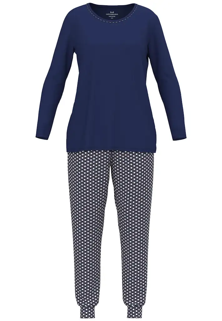 Gotzburg dames pyjama blauw 250255