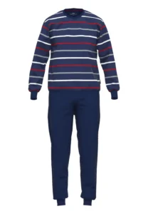 Götzburg heren pyjama 452031 blauw
